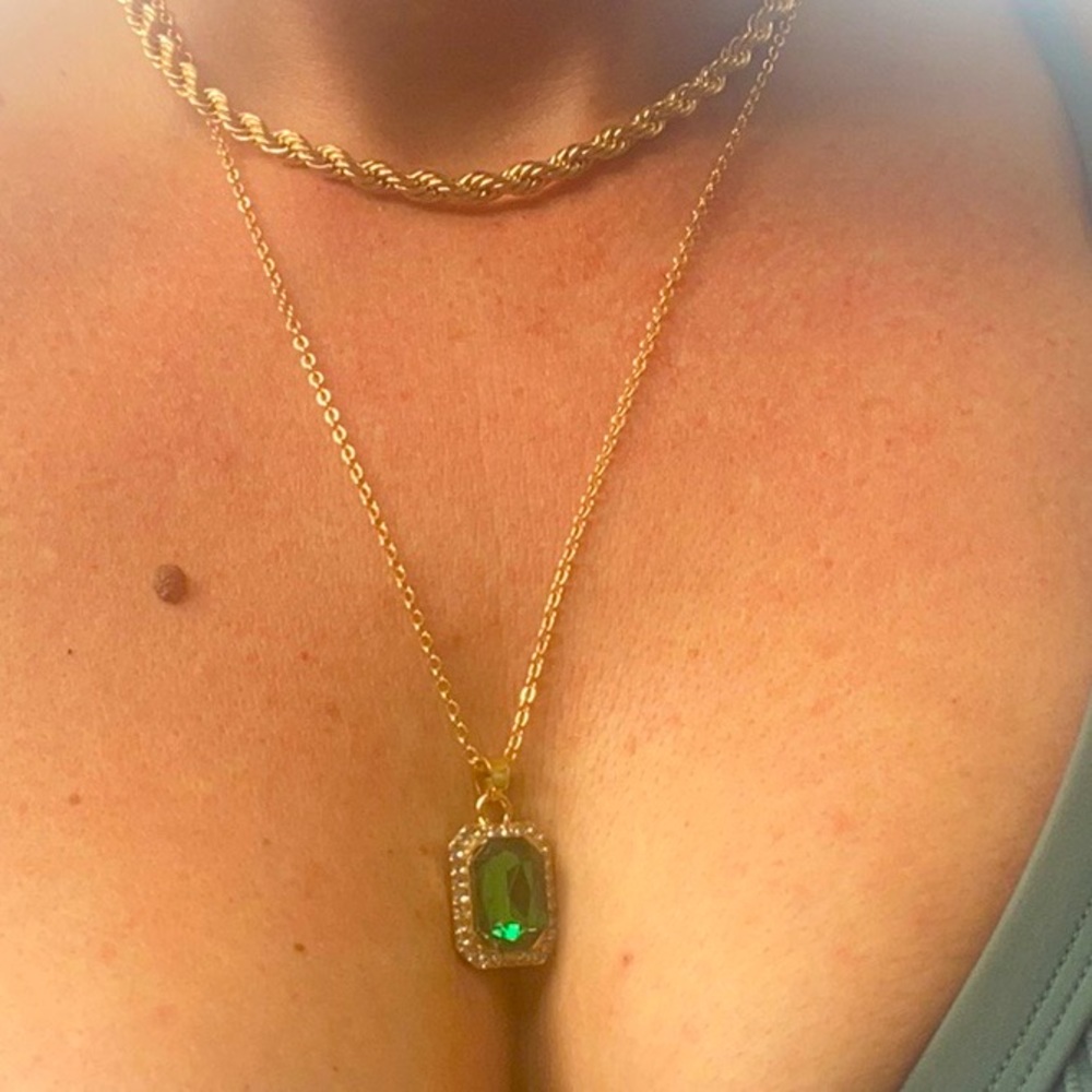 Emerald necklace